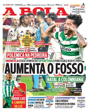 Capa de A Bola