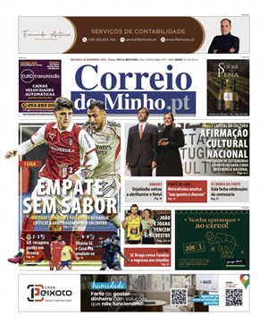 Capa de Correio do Minho