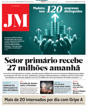 Capa de Jornal Madeira