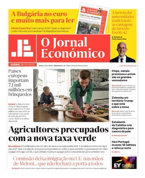 Capa de Jornal Económico