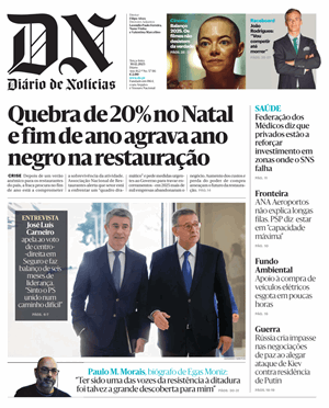 Capa de Diário de Notícias