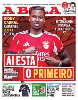Capa de A Bola
