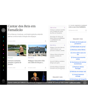 Capa de Correio do Minho