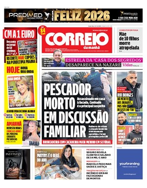 Capa de Correio da Manhã