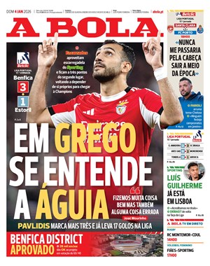 Capa de A Bola