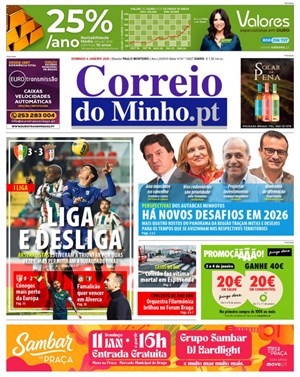 Capa de Correio do Minho