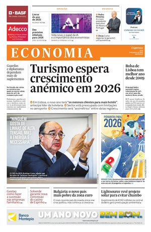 Capa de Expresso Economia
