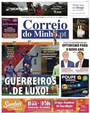 Capa de Correio do Minho