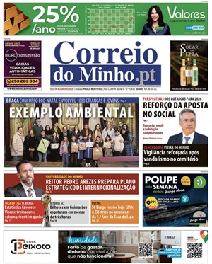 Capa de Correio do Minho
