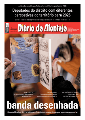 Capa de Diário do Alentejo