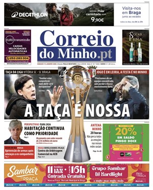 Capa de Correio do Minho