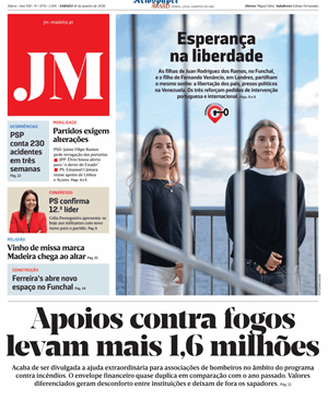 Capa de Jornal Madeira
