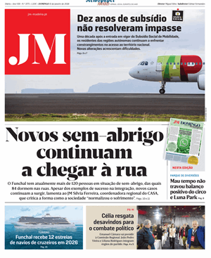 Capa de Jornal Madeira