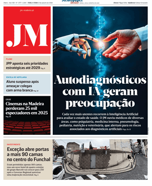 Capa de Jornal Madeira