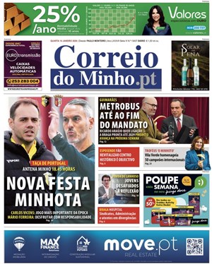 Capa de Correio do Minho