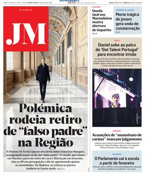 Capa de Jornal Madeira