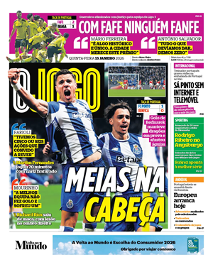 Capa de O Jogo