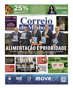 Capa de Correio do Minho