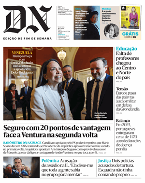 Capa de Diário de Notícias