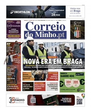 Capa de Correio do Minho