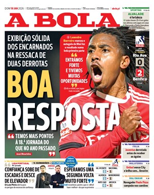Capa de A Bola