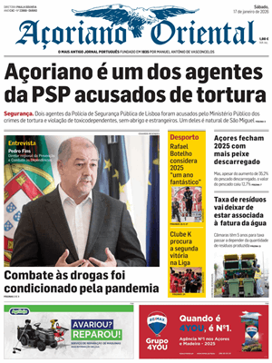 Capa de Açoriano Oriental