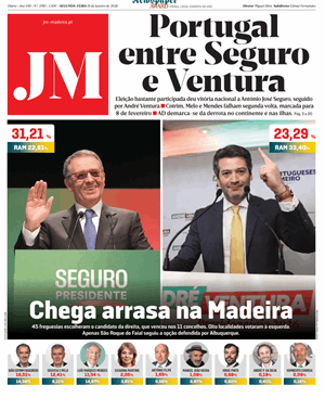 Capa de Jornal Madeira
