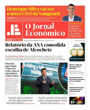 Capa de Jornal Económico