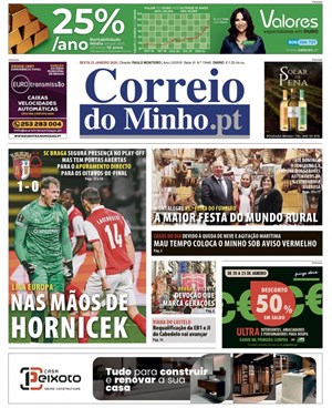 Capa de Correio do Minho