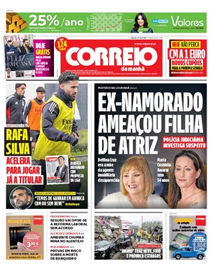 Capa de Correio da Manhã
