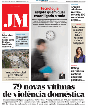 Capa de Jornal Madeira
