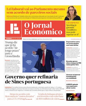 Capa de Jornal Económico
