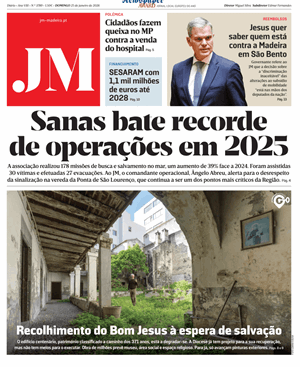 Capa de Jornal Madeira