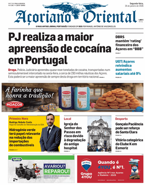 Capa de Açoriano Oriental