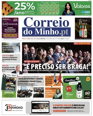 Capa de Correio do Minho