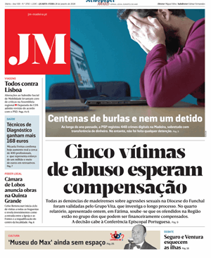 Capa de Jornal Madeira