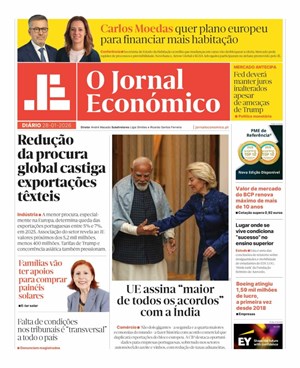 Capa de Jornal Económico