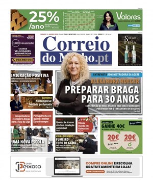 Capa de Correio do Minho