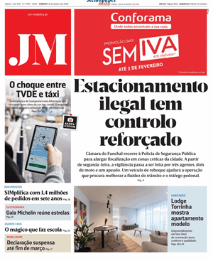 Capa de Jornal Madeira