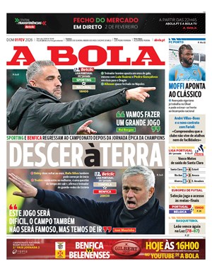 Capa de A Bola