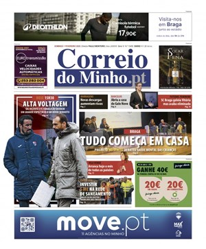 Capa de Correio do Minho