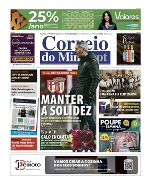 Capa de Correio do Minho