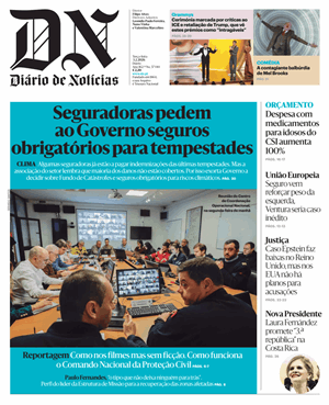 Capa de Diário de Notícias