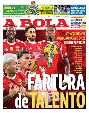 Capa de A Bola