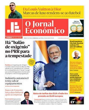 Capa de Jornal Económico