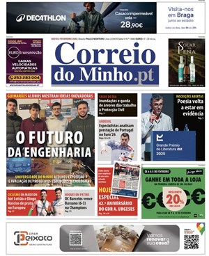 Capa de Correio do Minho