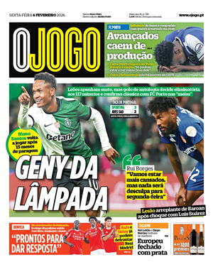 Capa de O Jogo