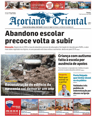Capa de Açoriano Oriental