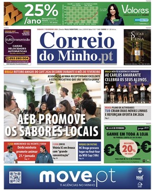 Capa de Correio do Minho
