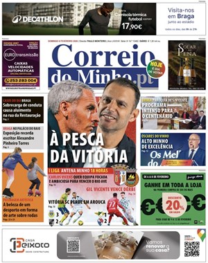 Capa de Correio do Minho